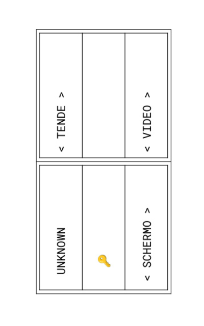 Pulsantiera Palco